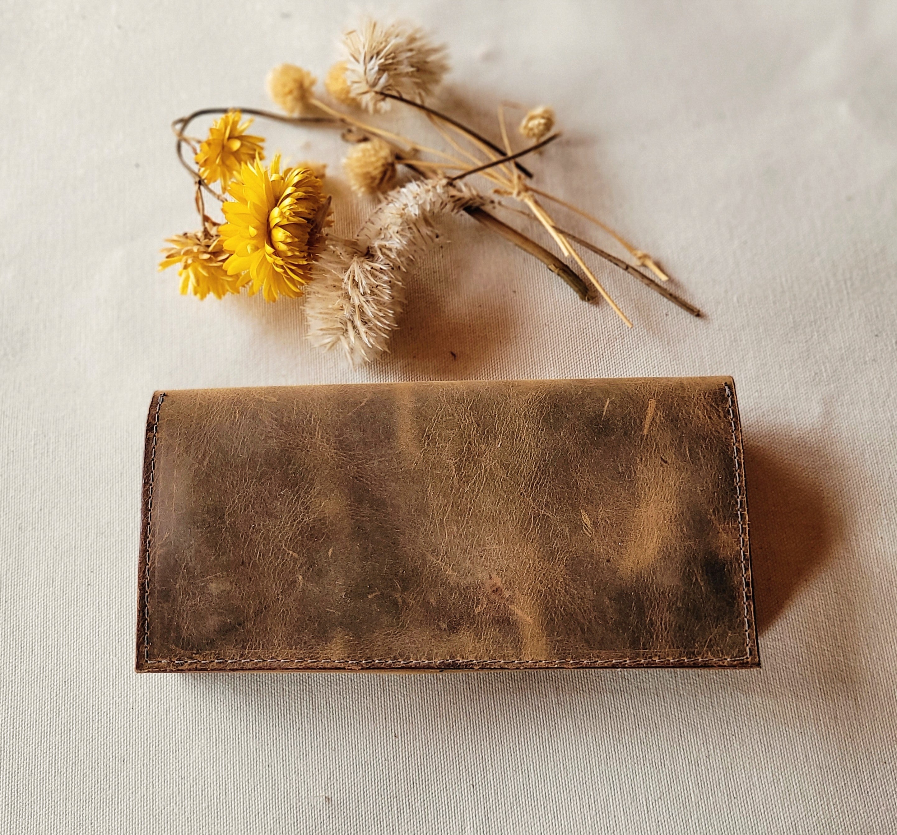 Porte-feuille en cuir