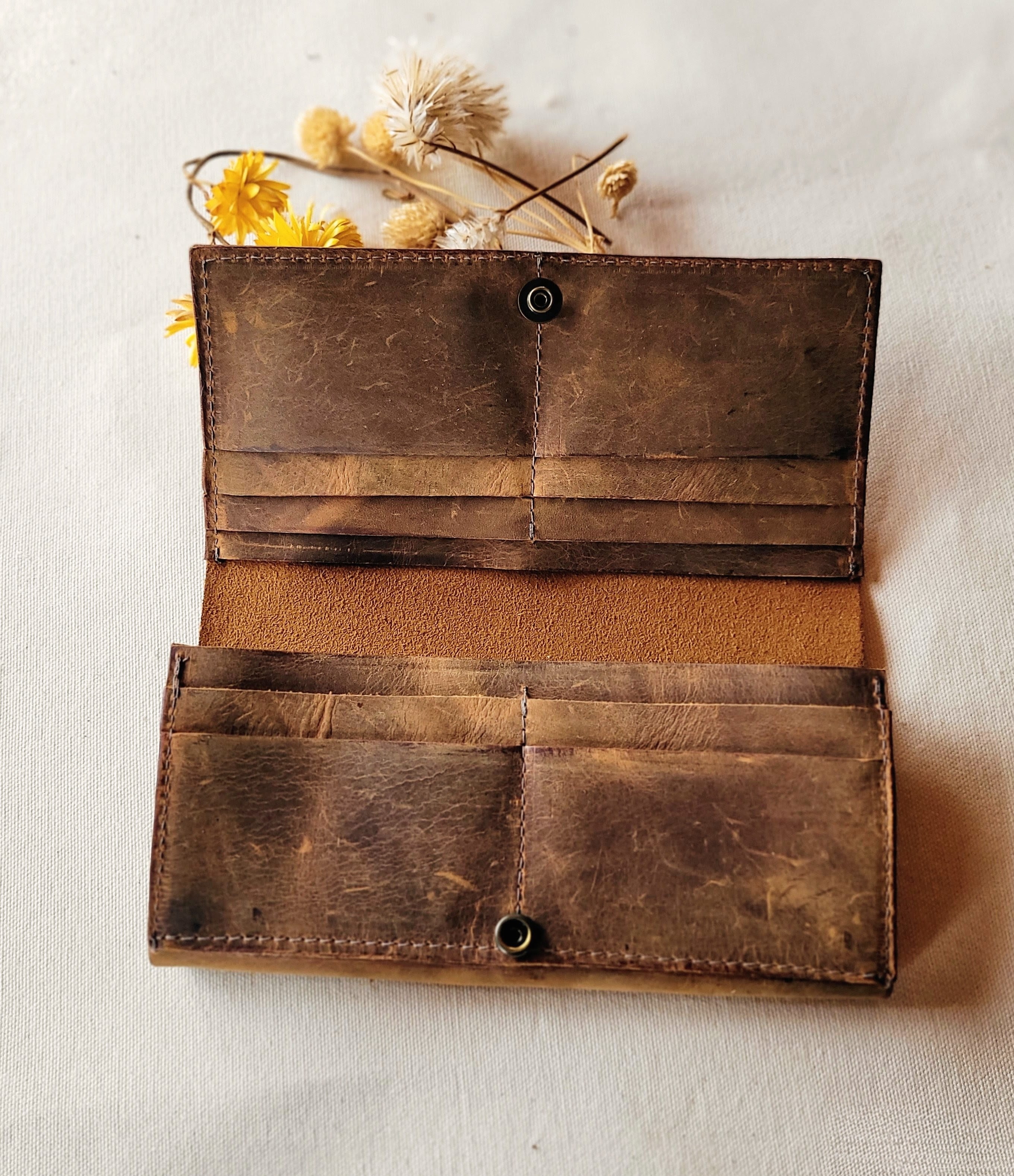 Porte-feuille en cuir