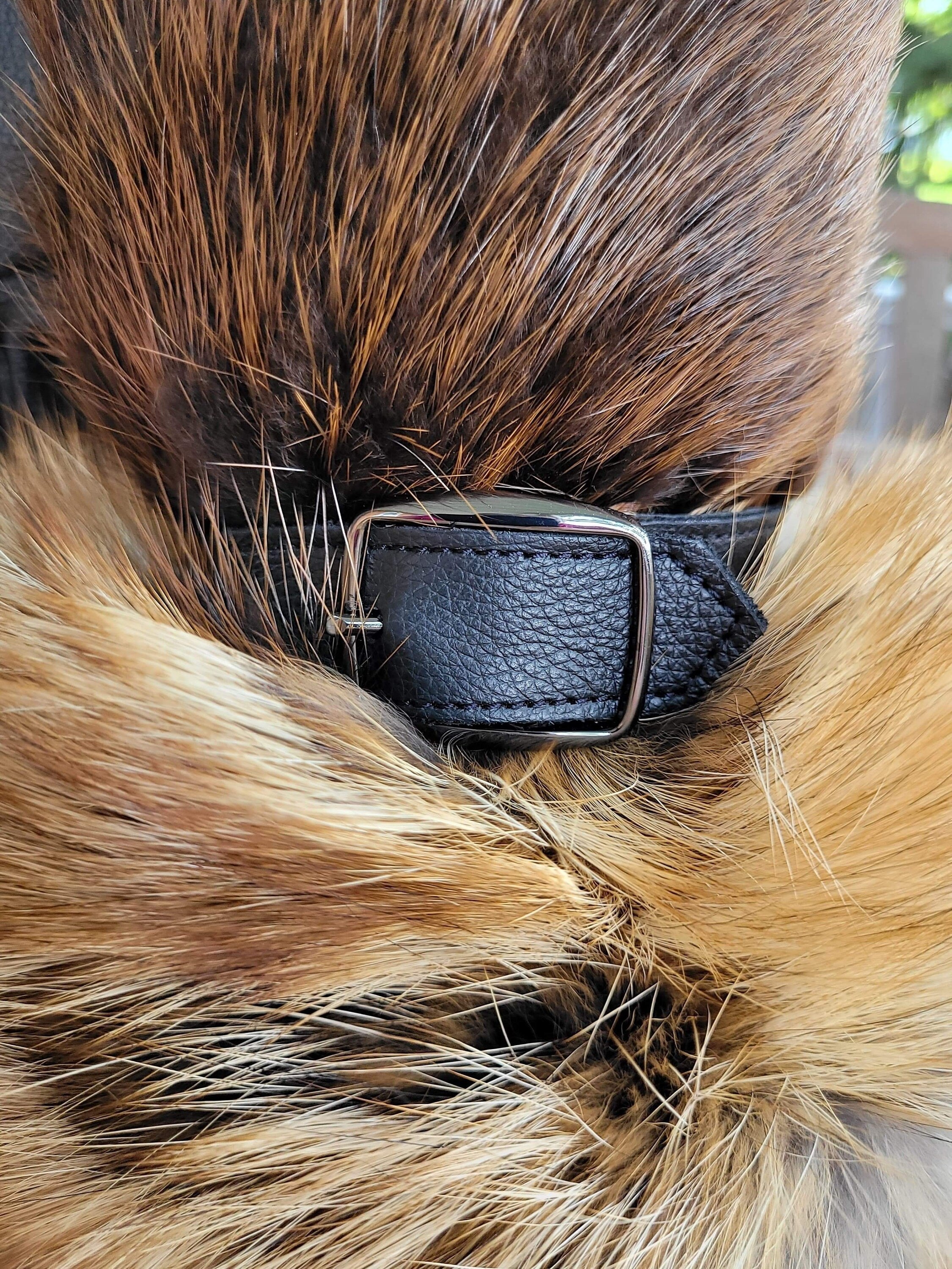Mitten fur beaver and fox medium