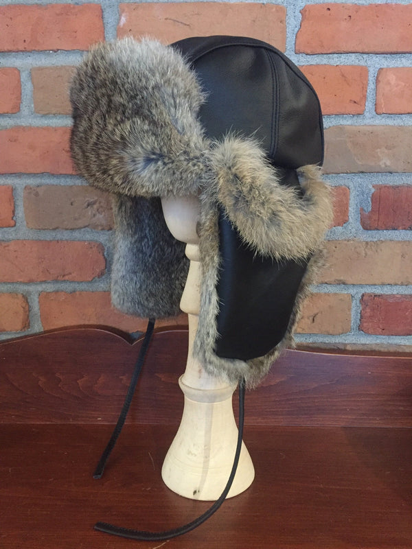 Rabbit fur hat